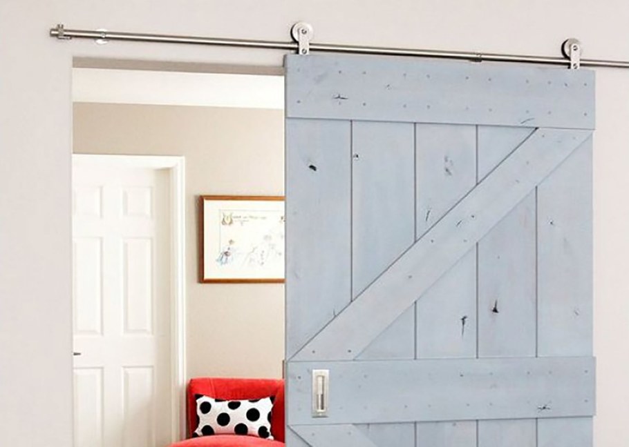 Дверь амбарная лофт Леруа Мерлен