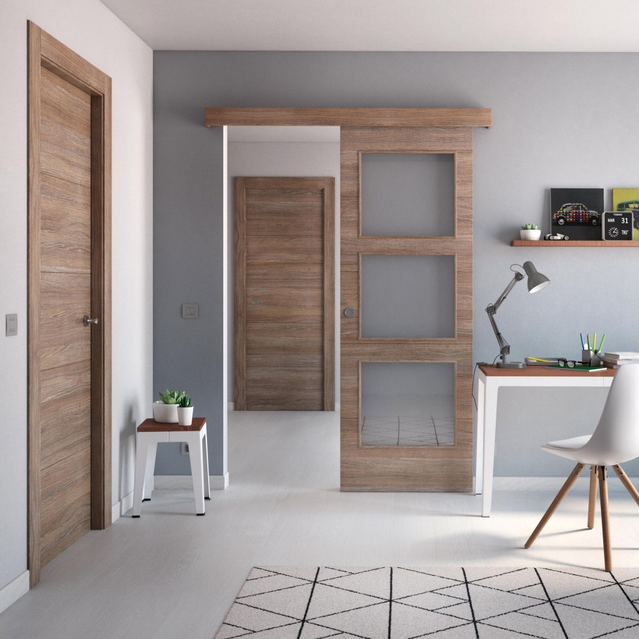 Куофы interiores para puerta de entrada