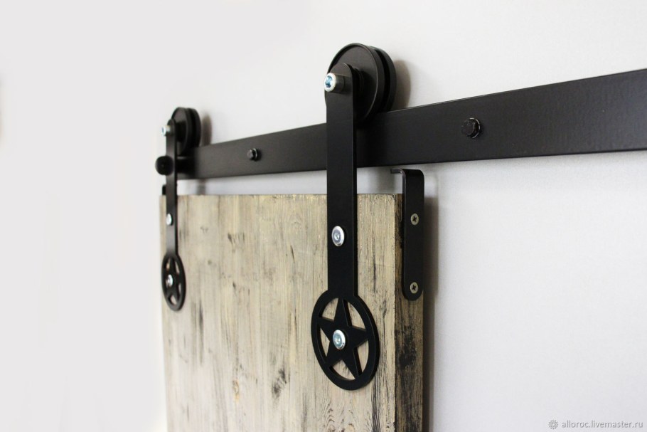 Амбарные двери механизм Леруа Мерлен