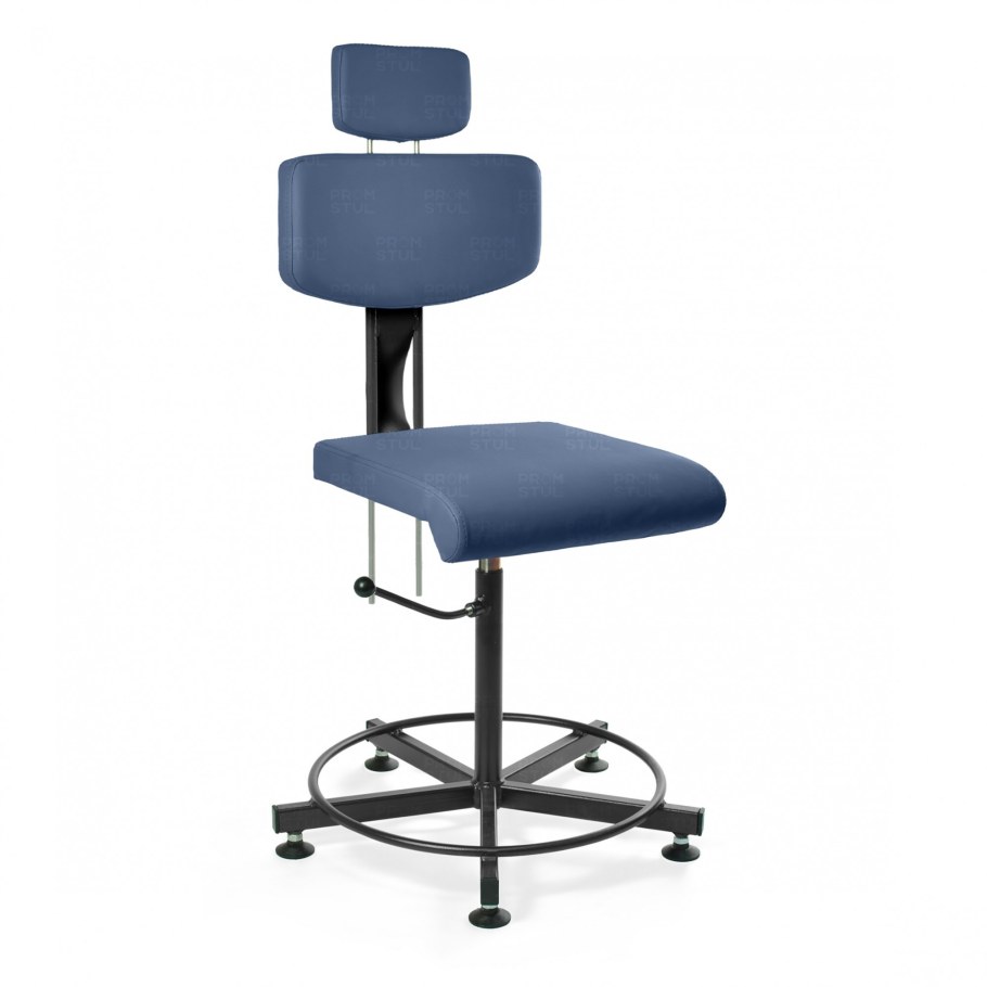 Табурет лабораторный PROMSTUL ТТ-1.1 серый