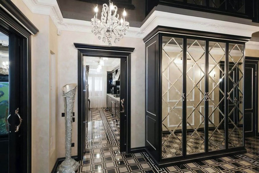 Зеркало с фацетом арт деко