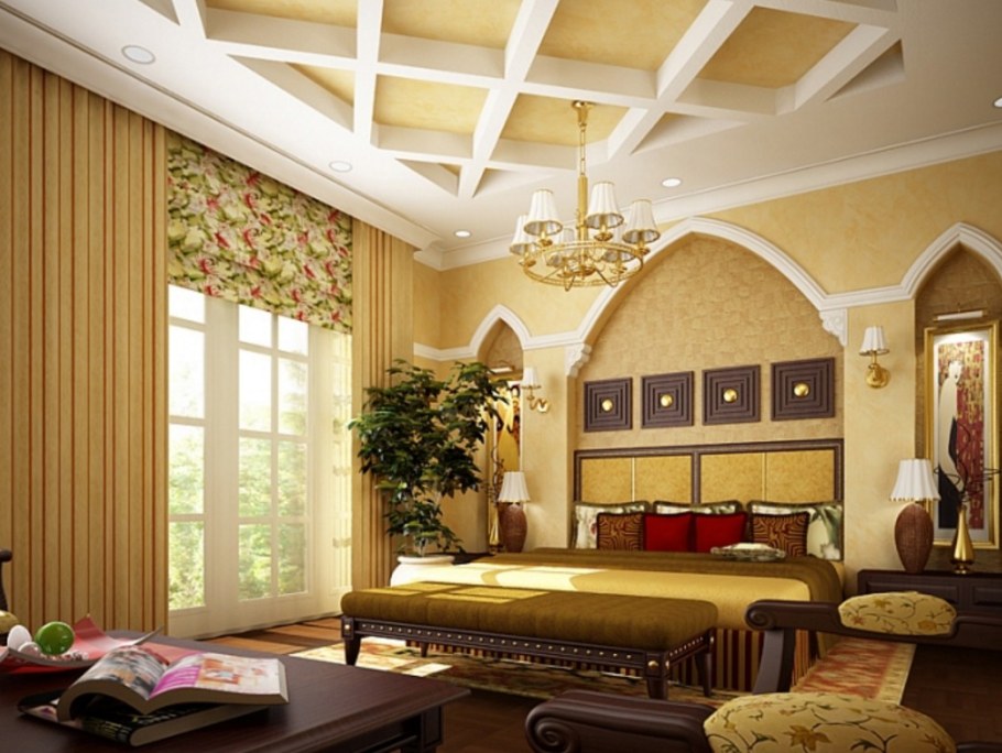 Потолок в Восточном стиле