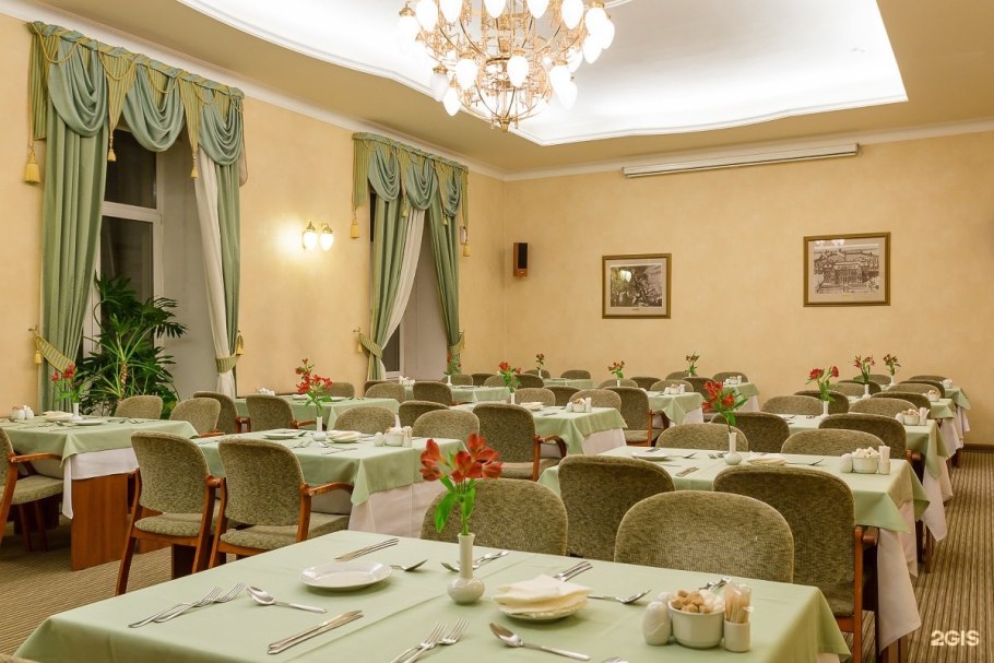 Гостиница Будапешт зал Меньшиков