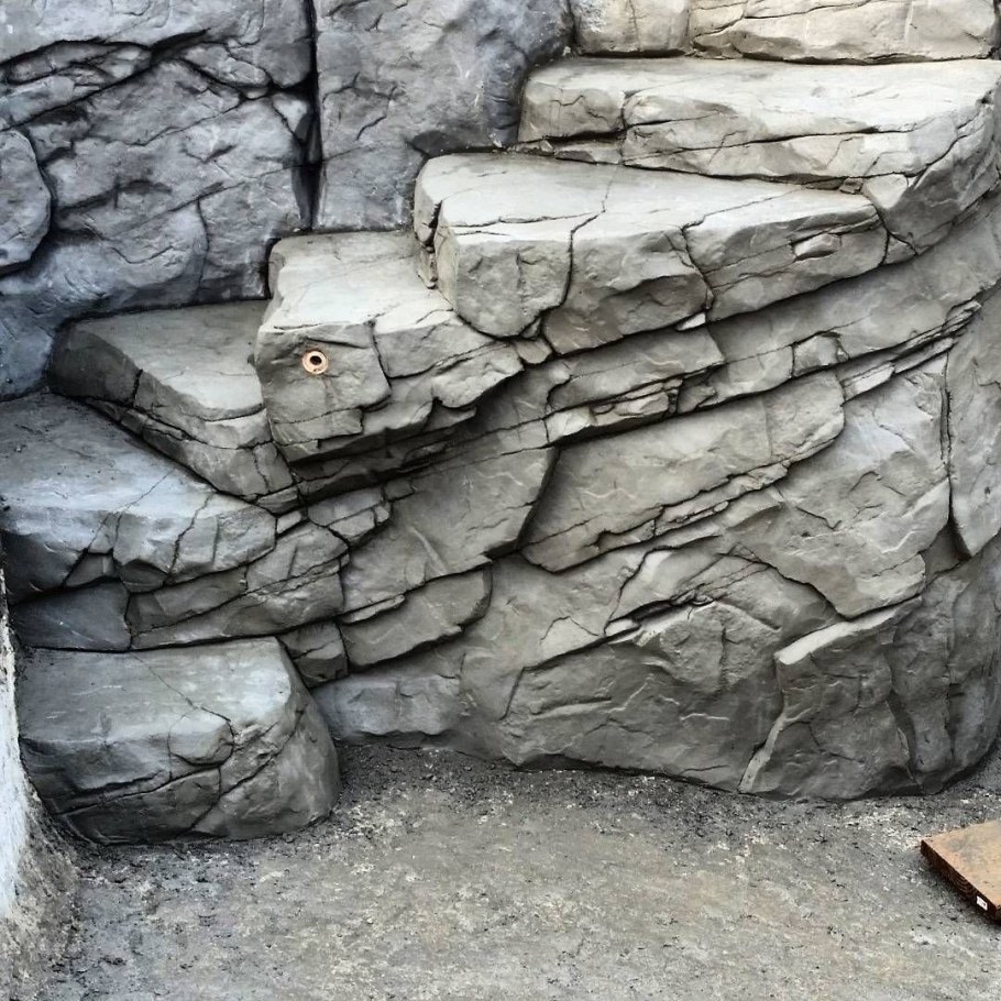 Артбетон грот водопад