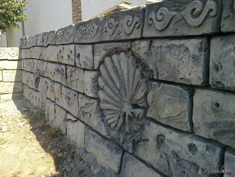 Бетонный забор артбетон