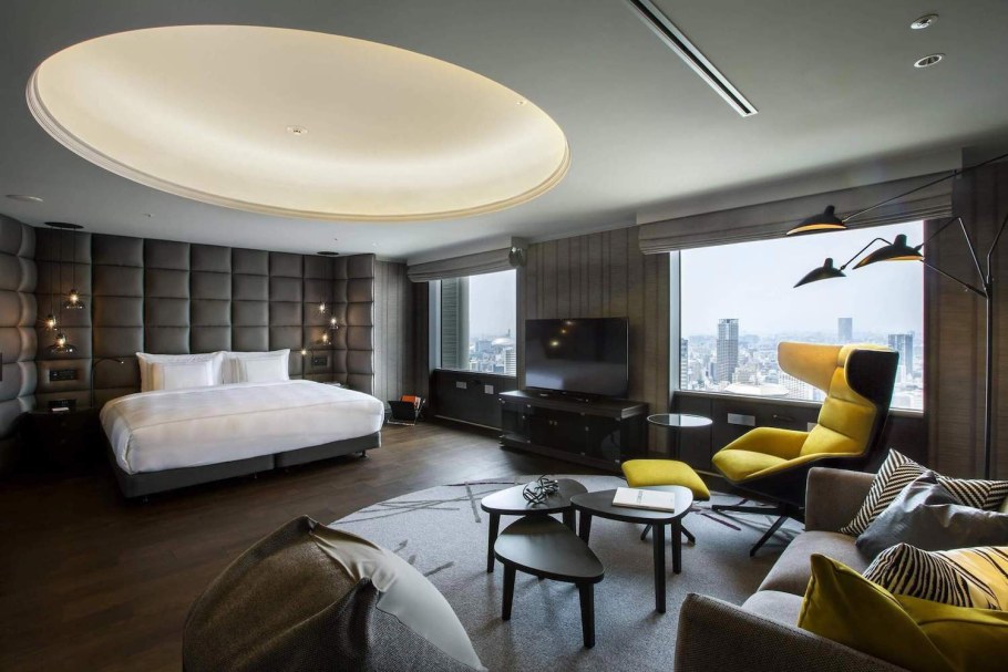 Стиль Модерн в интерьере гостиницы