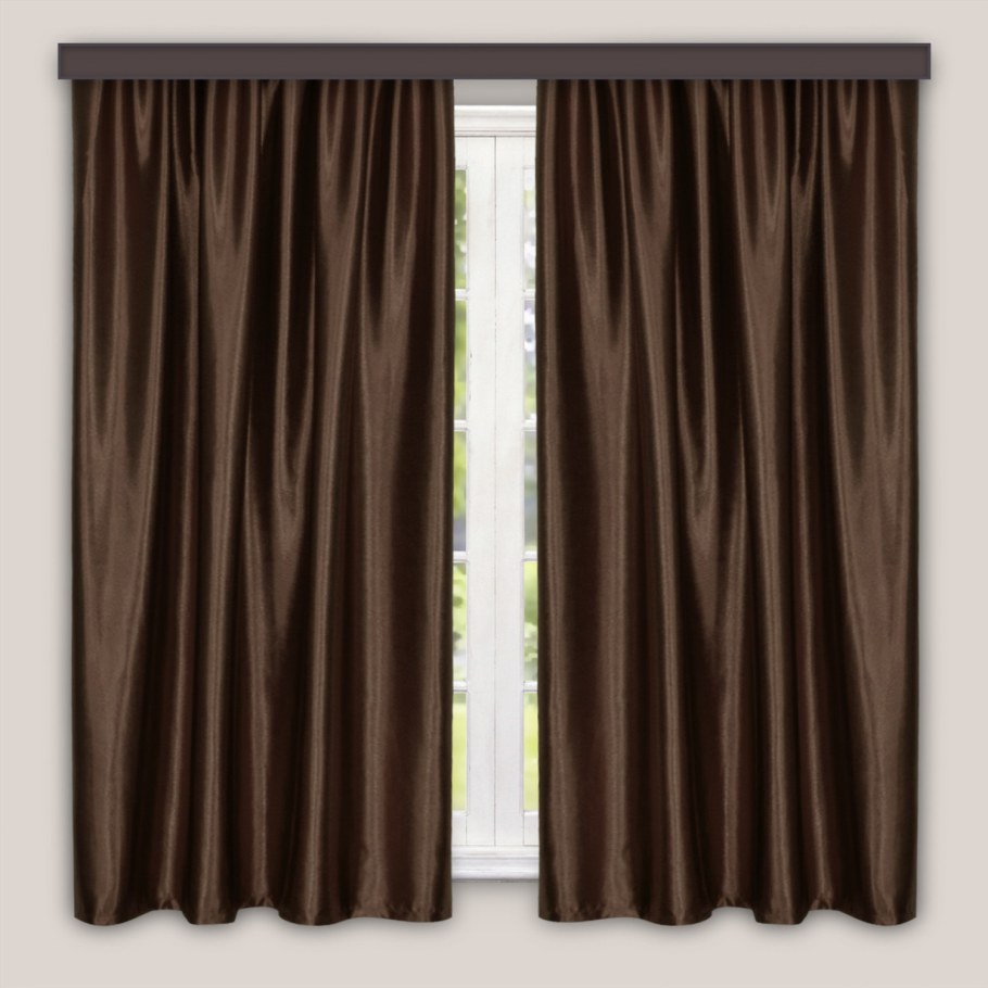 Шторы блэкаут шоколад