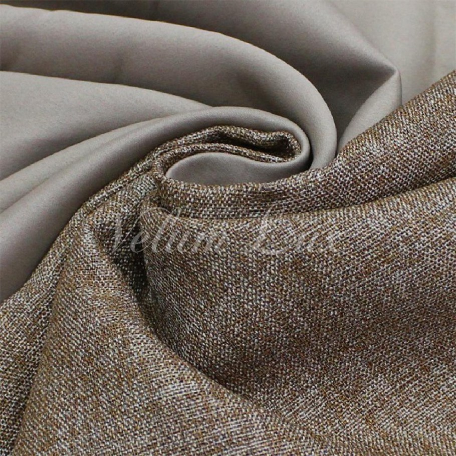 Лен однотонный 280 Reisoglu коричневый 280 см