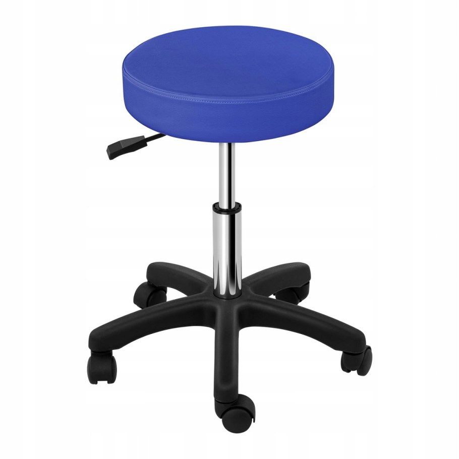 Круглый табурет на колесах