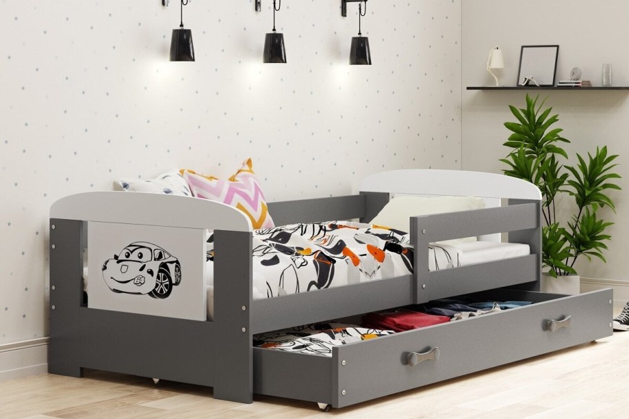 Детская кровать Filip Single Graphite