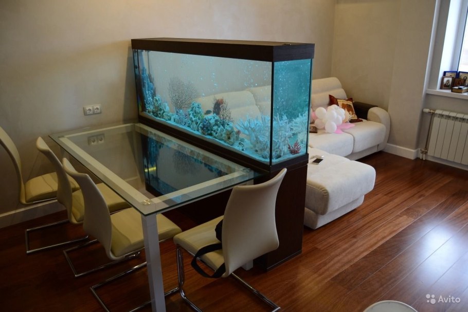 Зонирование аквариумом