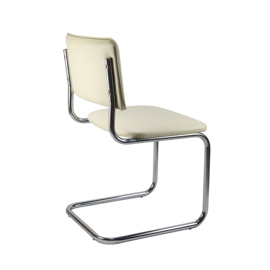 Стул Сильвия бежевый кожзам