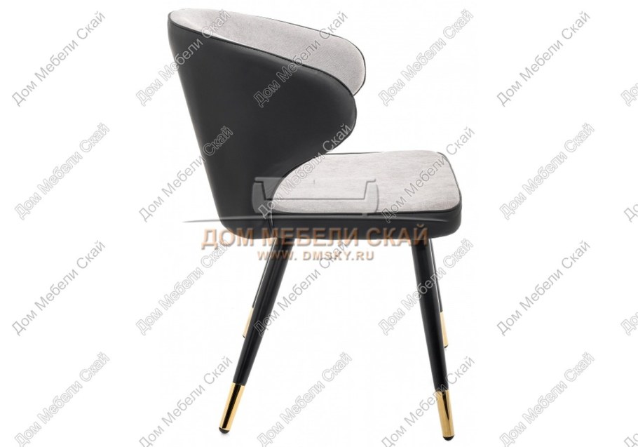 Стул Woodville Calipso металл/текстиль/искусственная кожа металл