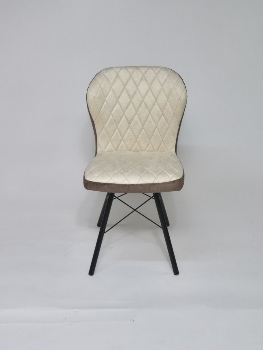 Стул Оливия спинка+сиденье велюр (Холланд 06 беж)