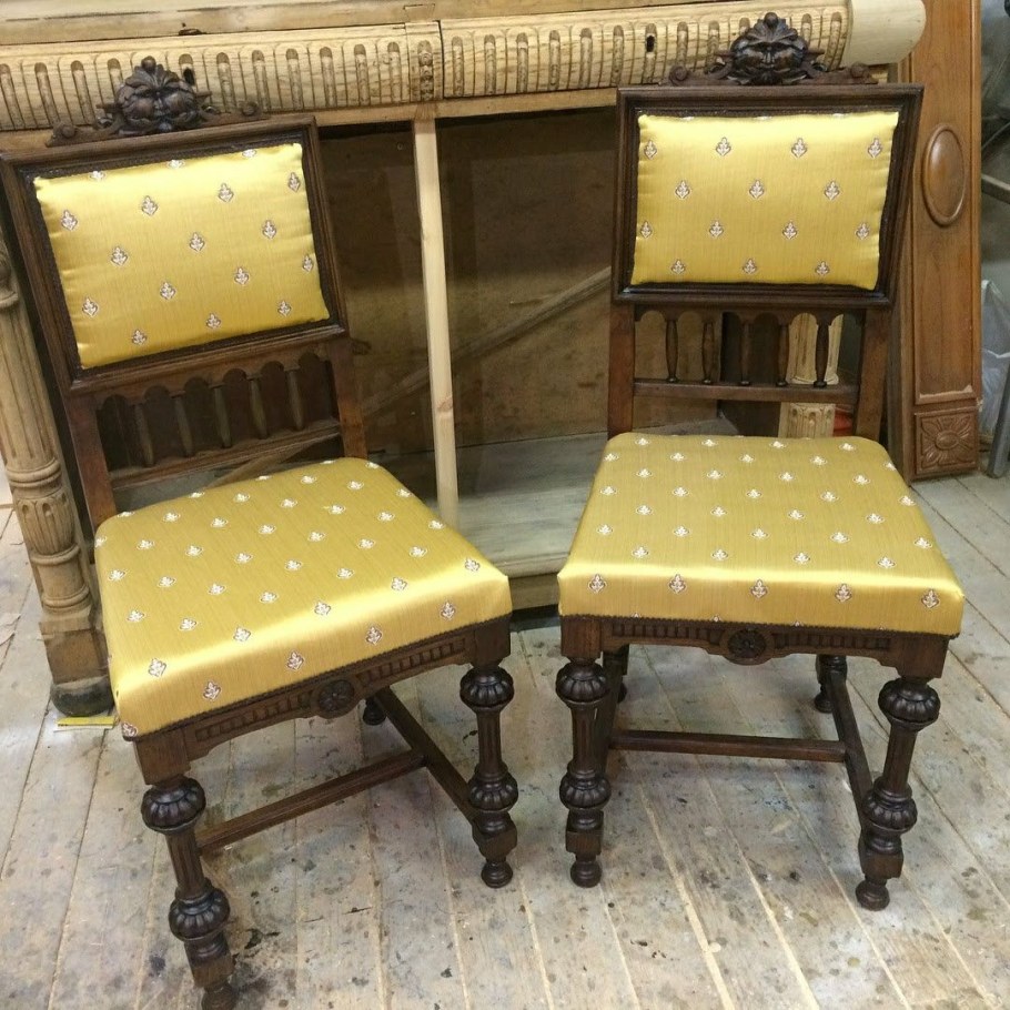 Реставрация мебели стульев