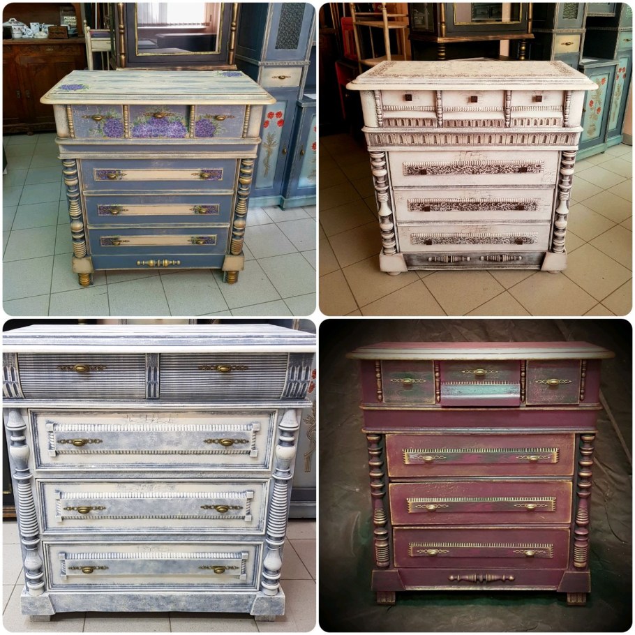 Реставрируем старый комод