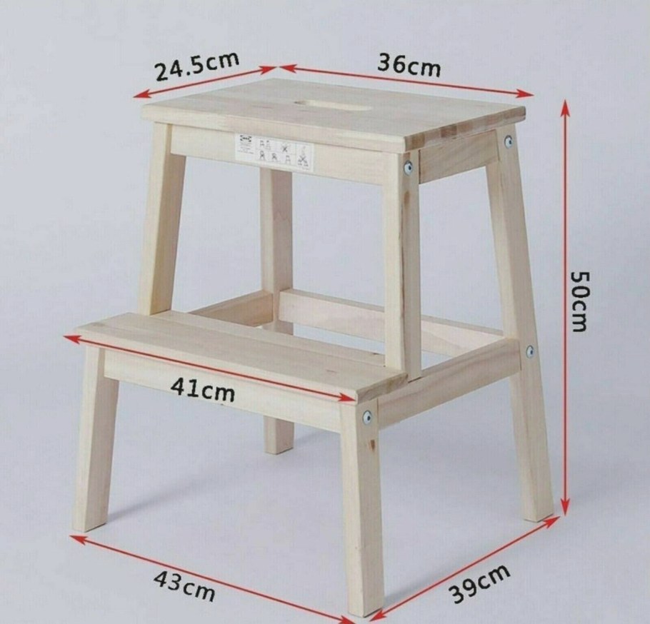 Табурет-стремянка БЕКВЭМ ikea