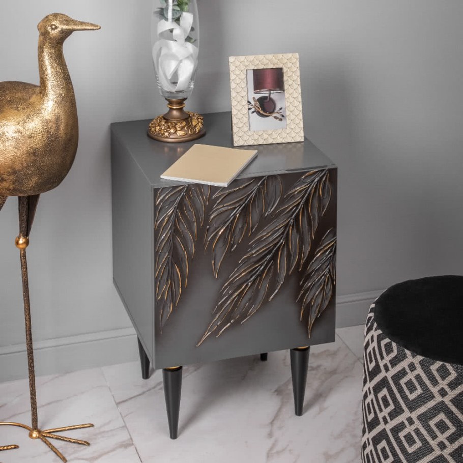 Тумба проволочная topim черного цвета