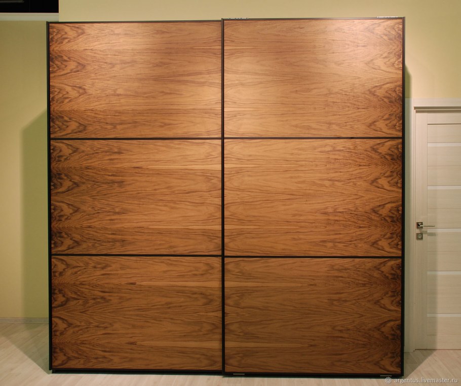 Шкаф купе шпонированный