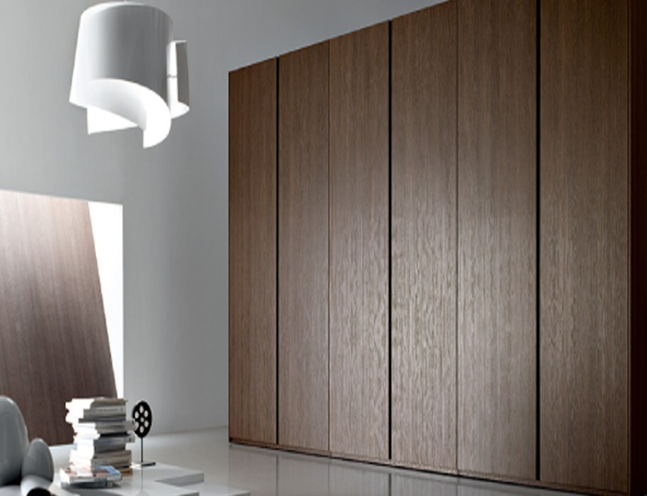 Платяной шкаф шпонированный МДФ Хайтэк