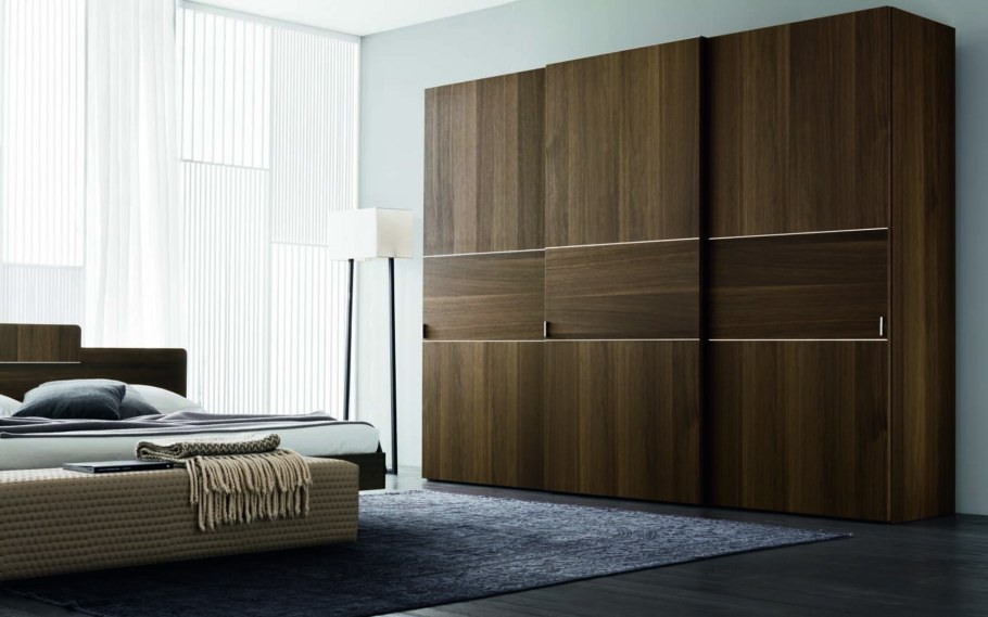 Шкаф из шпона современный