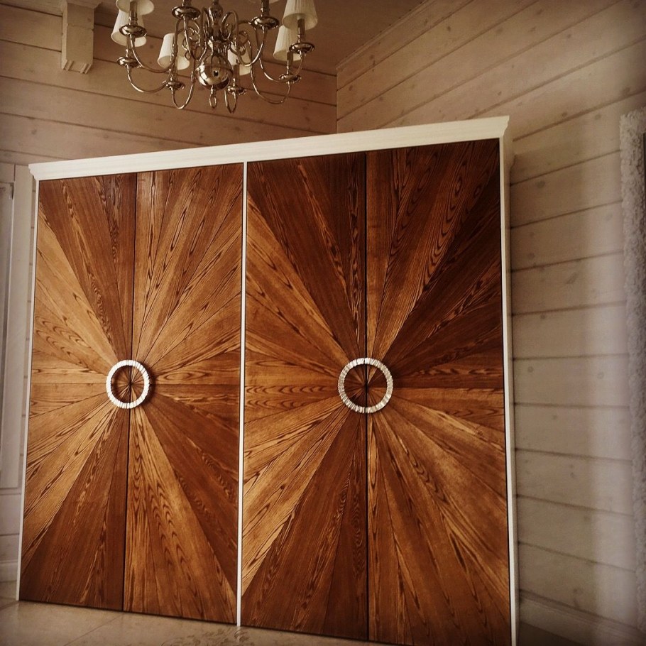 Шпон лучами