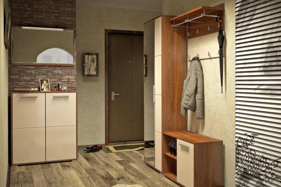 Прихожая без дверей