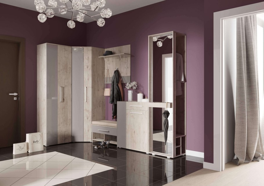 Модульная прихожая фан Мебельград