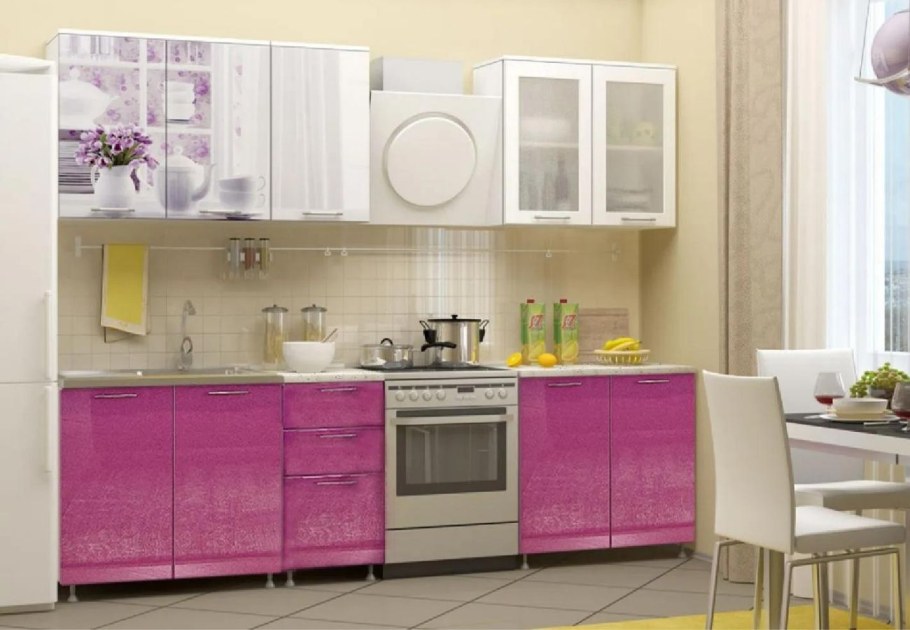 Кухня Люкс акварель 2,0 м