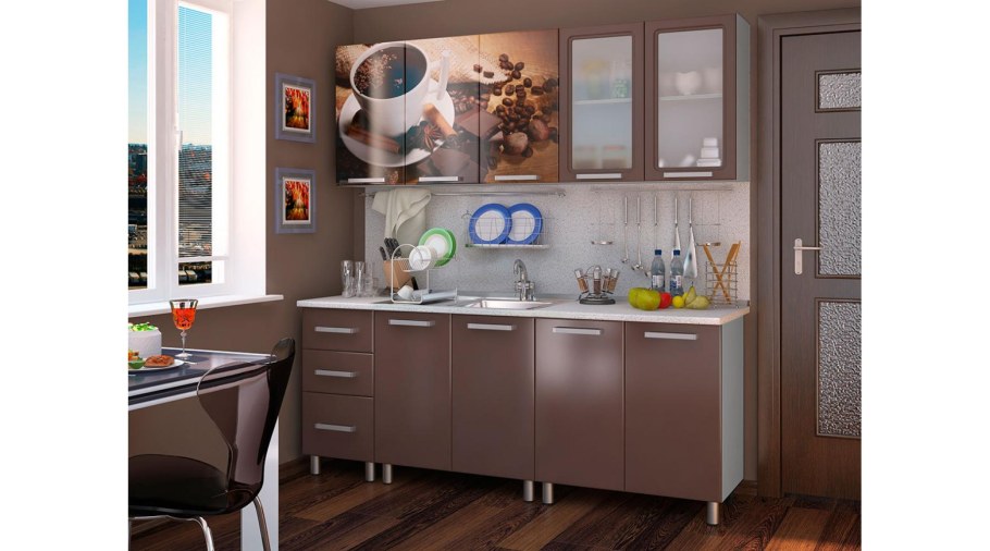 Кухня 2,0м БТС Люкс - Ирис