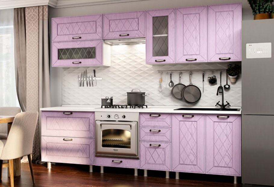 Кухня Афина сирень айс