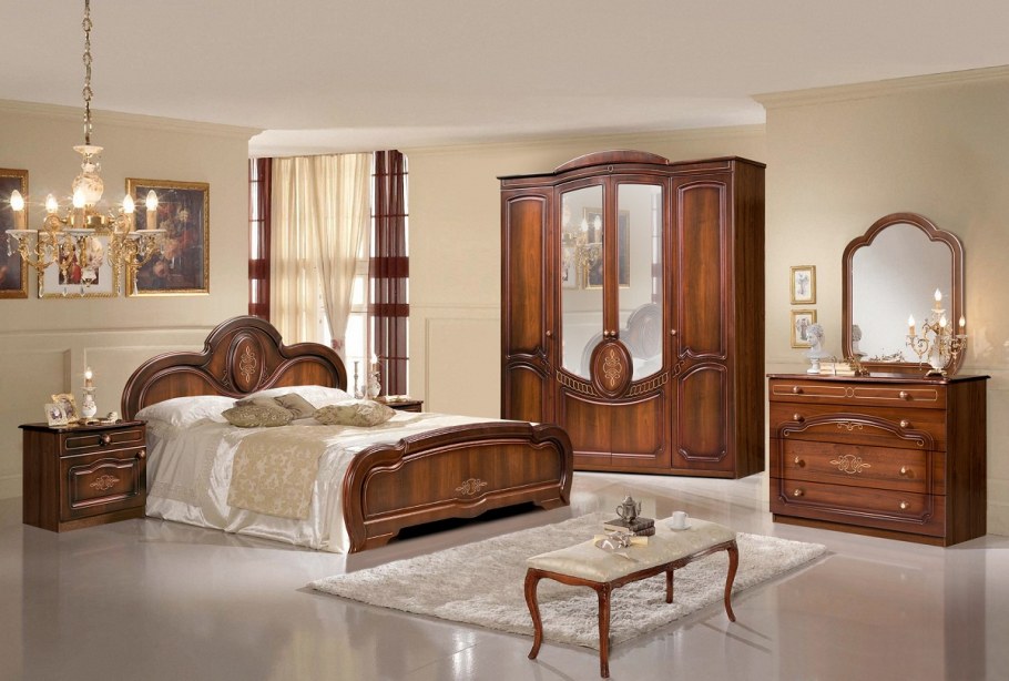 Спальня Слониммебель Щара орех