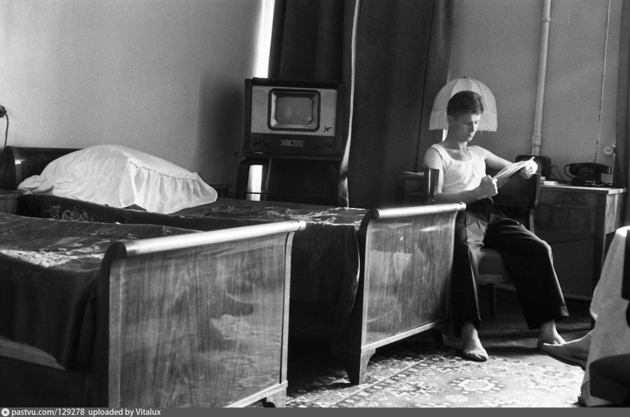 Гостиница Московская Ленинград 1960