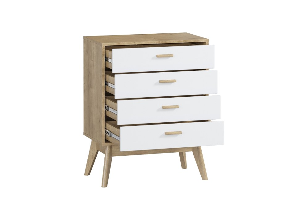 Комод Нордик-6 Scandi Plain