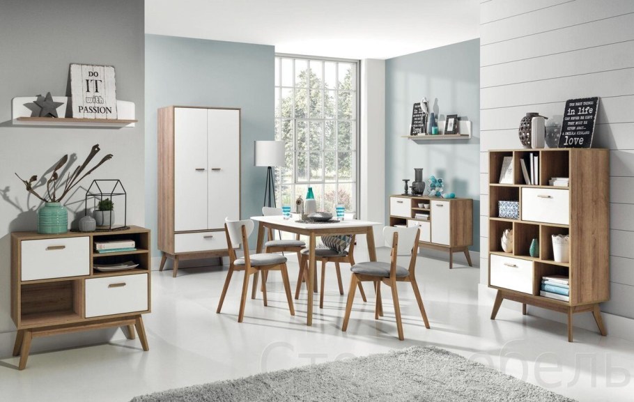 Модульная гостиная Нордик-1 Scandi