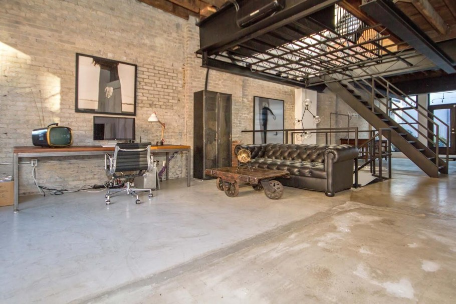 Автосервис в стиле лофт