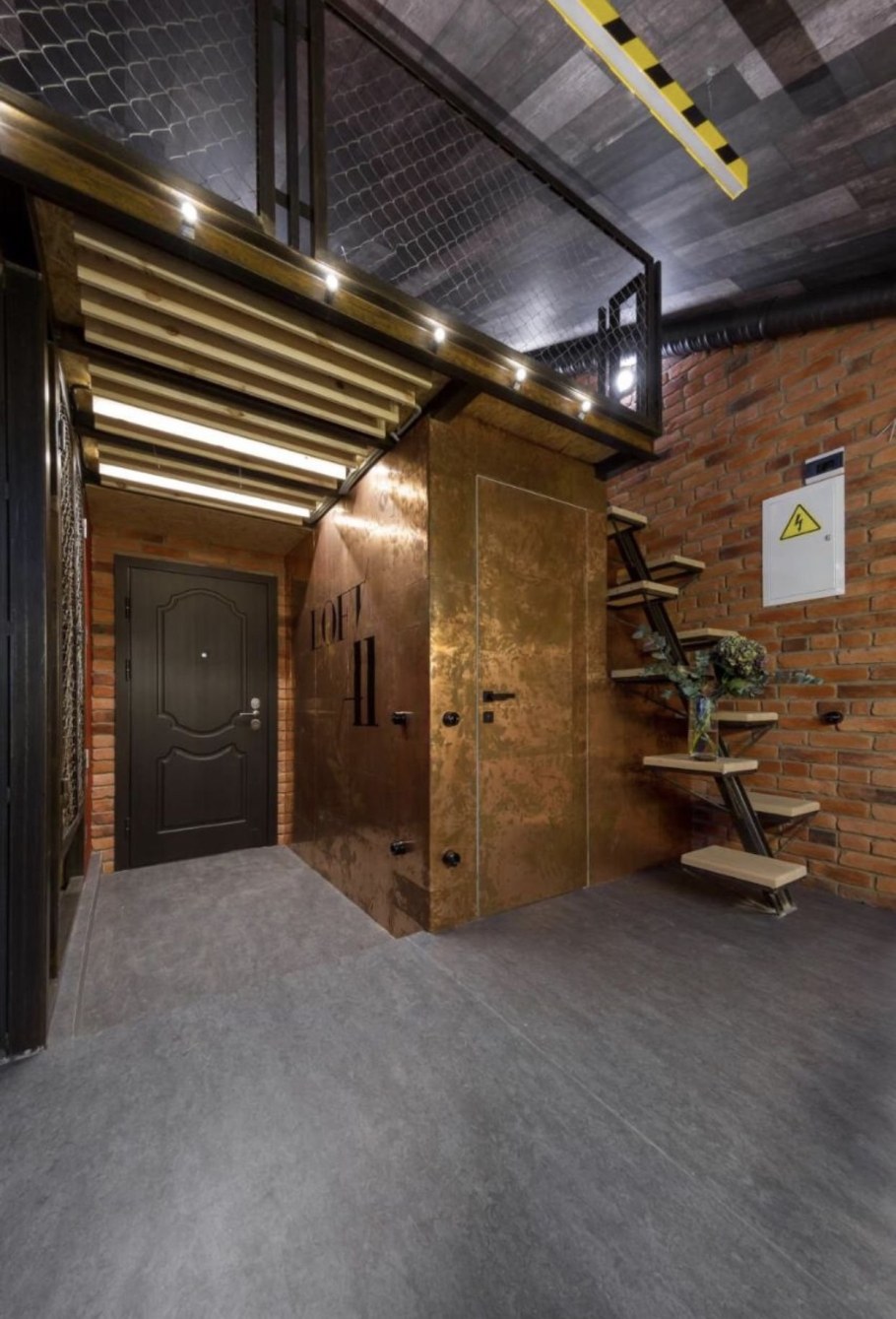 Жилой гараж лофт
