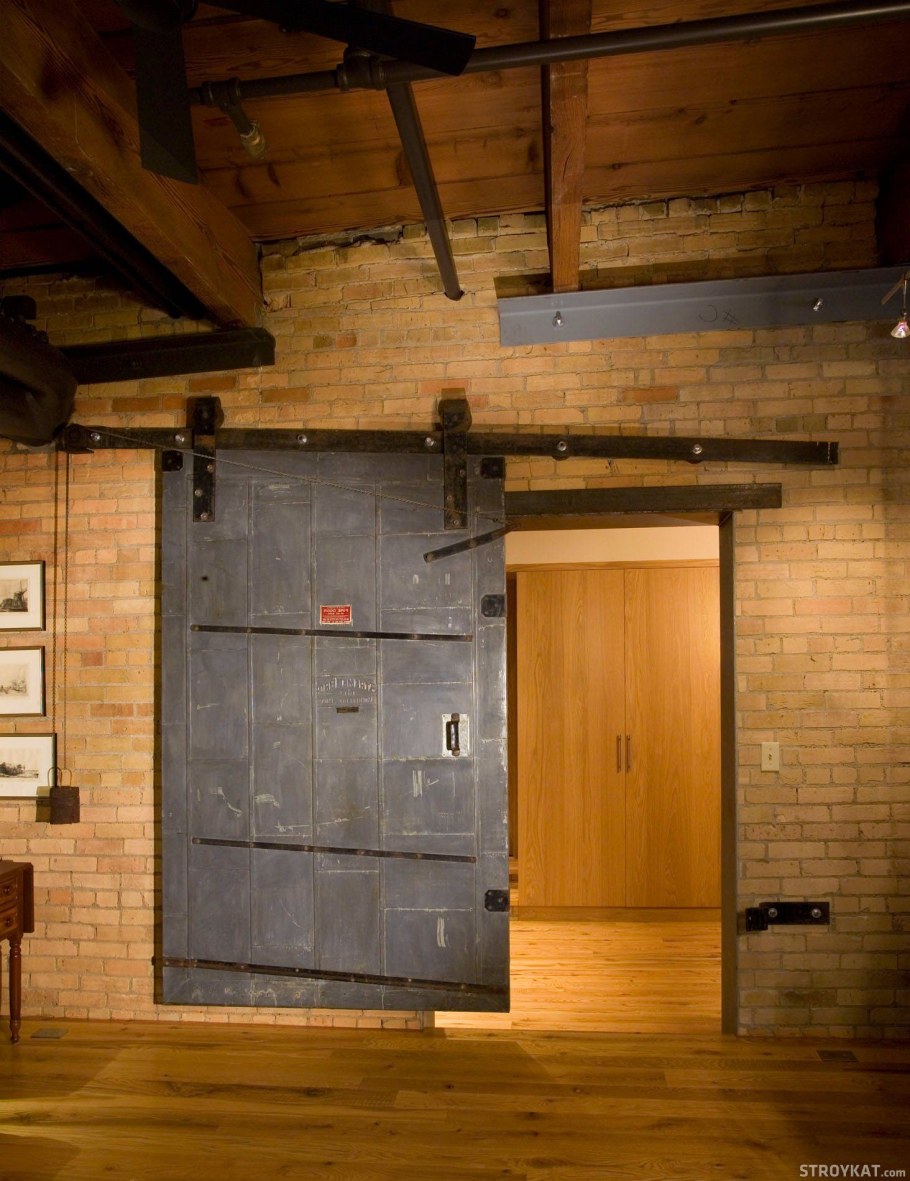 Гараж в стиле лофт