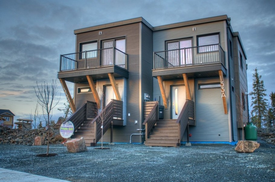 Дюплекс каркасный дом