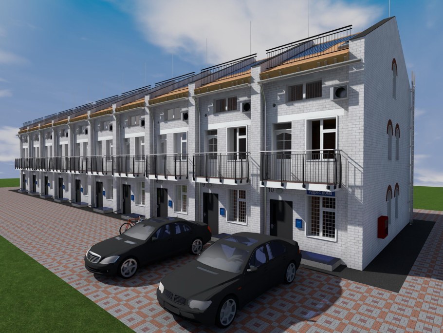 Таунхаус 2 этажа