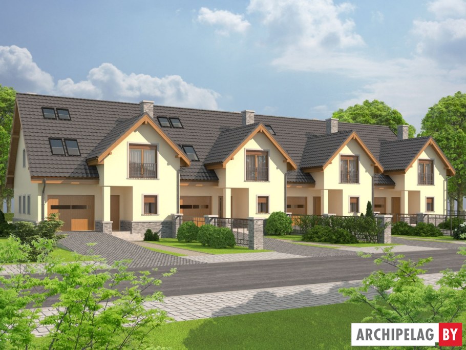 Таунхаусы проекты домов