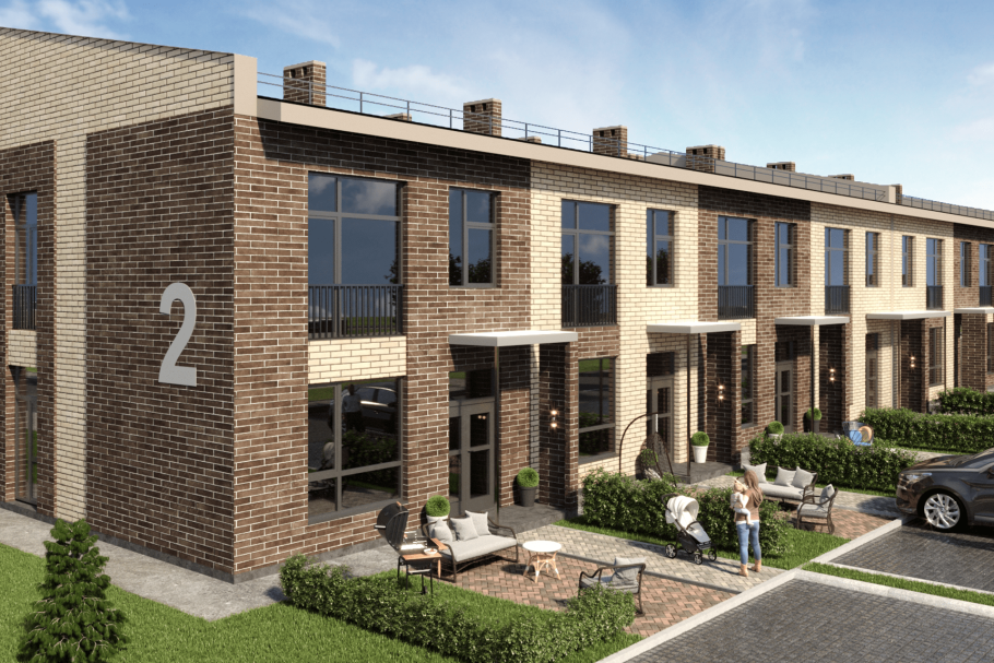 Квартал таунхаусов "Green Life" в Калининграде.