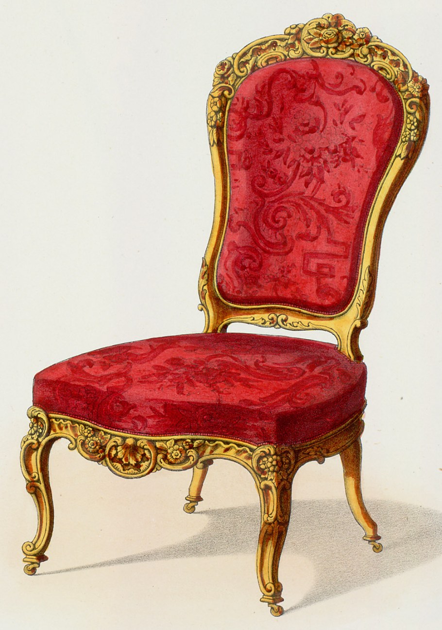 Барокко мебель стул 17 век