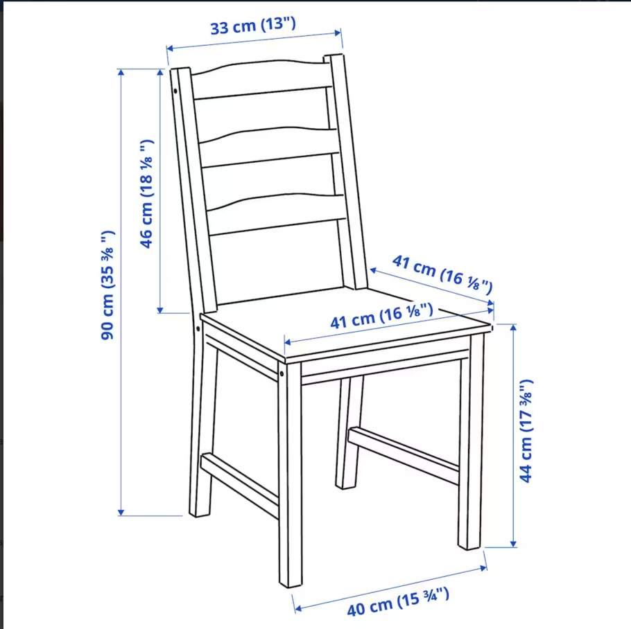 Jokkmokk Йокмокк стол и 4 стула, морилка,антик