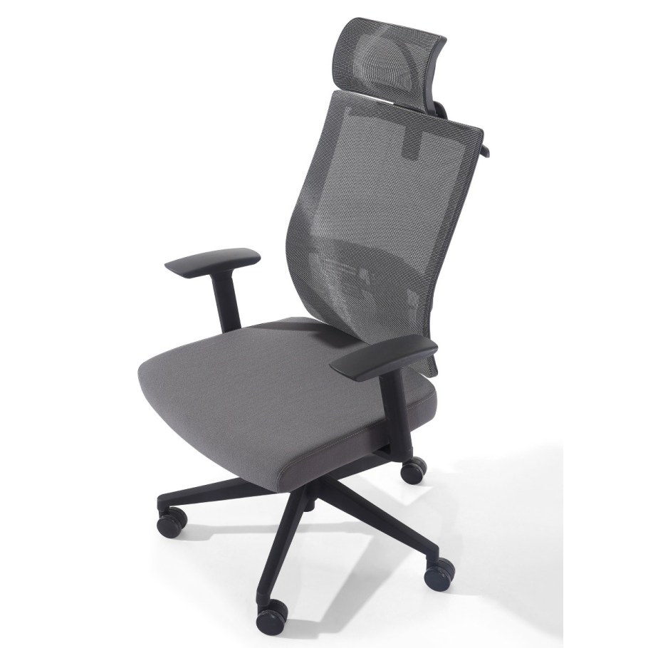 Кресло офисное Гэлакси Gray lb серый сетка