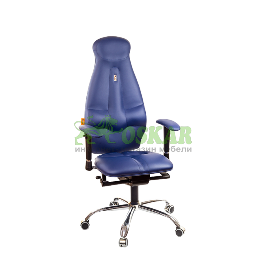 Ортопедическое кресло Kulik System голубое