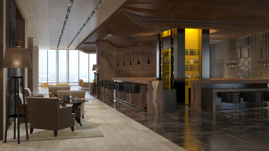 Дизайнеры отеля Марриотт Империал фото лобби