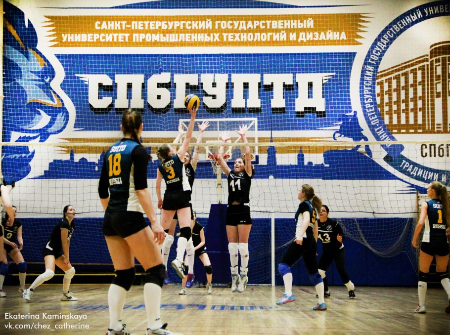 СПБГУПТД спортивный зал