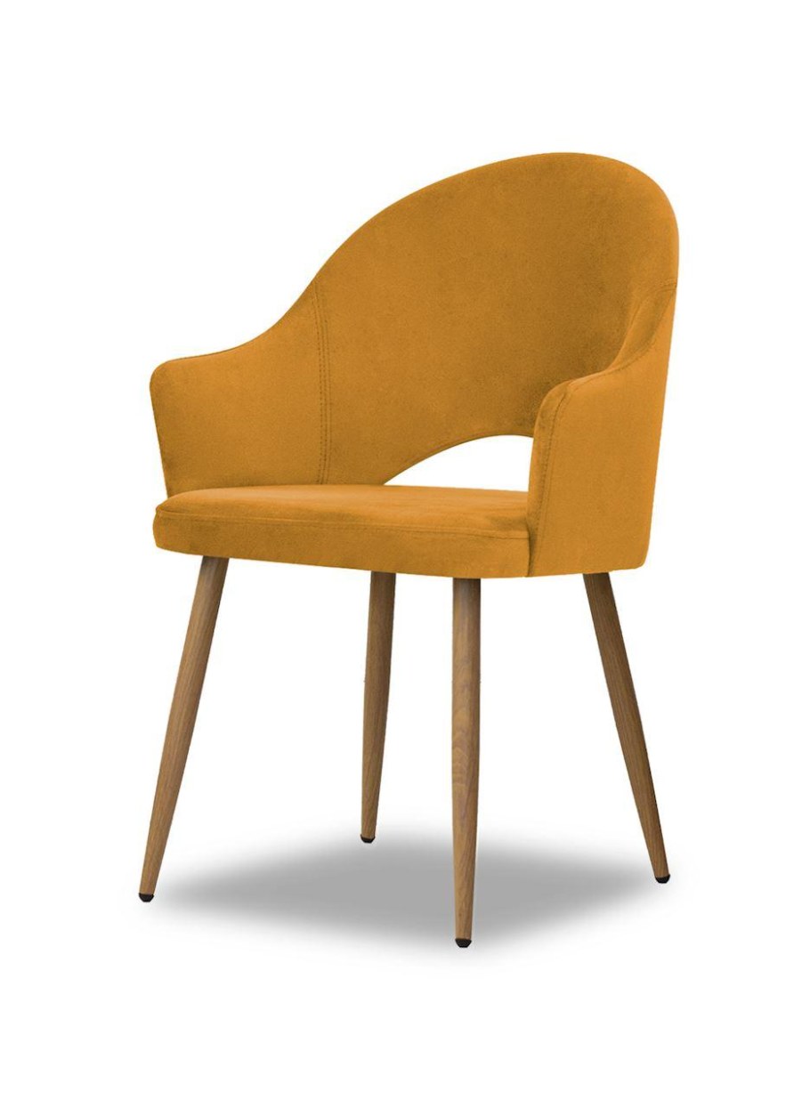 Стулья горчичного цвета для кухни