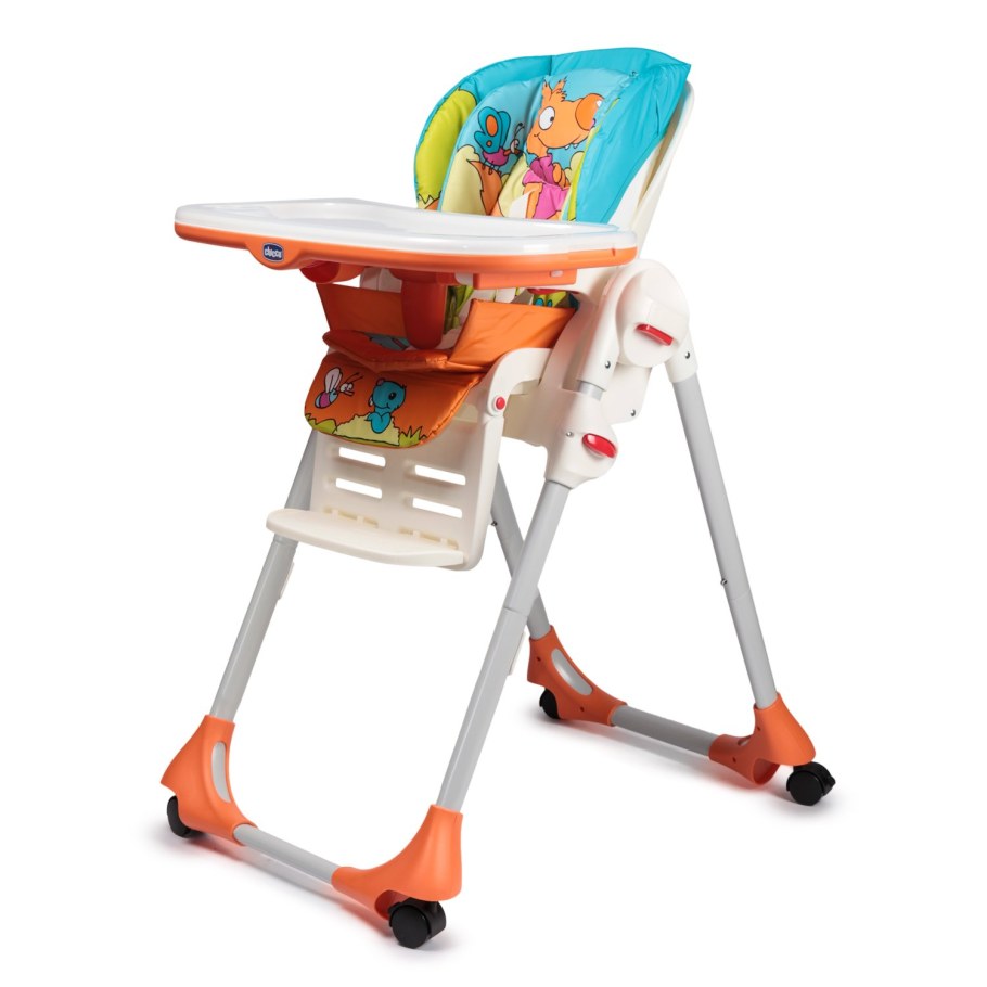 Стульчик Chicco Polly 2 в 1 Wood friends